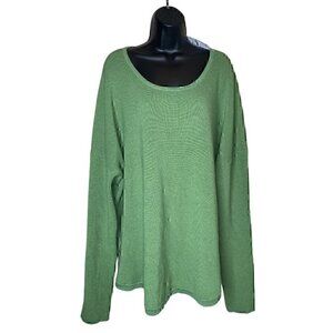 Sweet Romeo Classic Pullover Sweater Size 3X Avocado Green